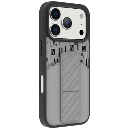 Levelo Morphix Gripstand Case With Cardholder for iPhone 17 Pro stylish design