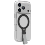 Transparent anti-scratch Levelo Spira Grip Case for iPhone 17 Pro/Pro Max