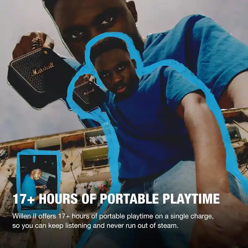 Waterproof Marshall Willen II Bluetooth Speaker IP67