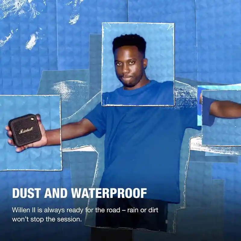 Marshall Willen II Bluetooth Speaker with 17-hour battery