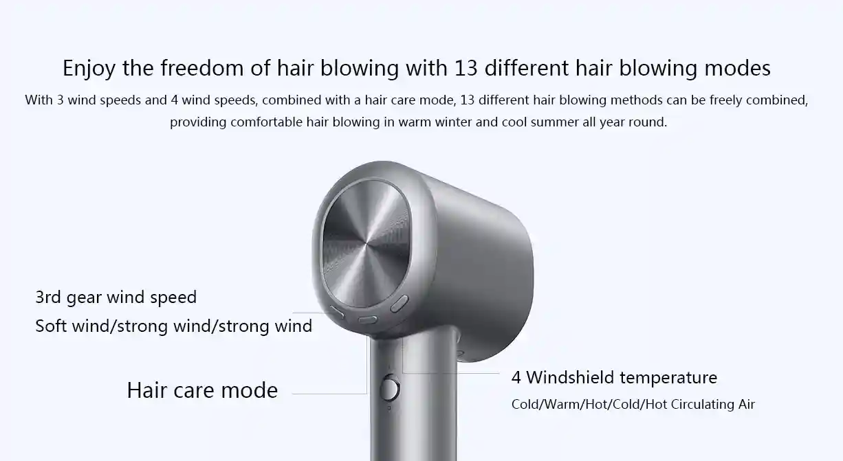 Xiaomi Mijia H701 Hair Dryer Constant Temperature Control