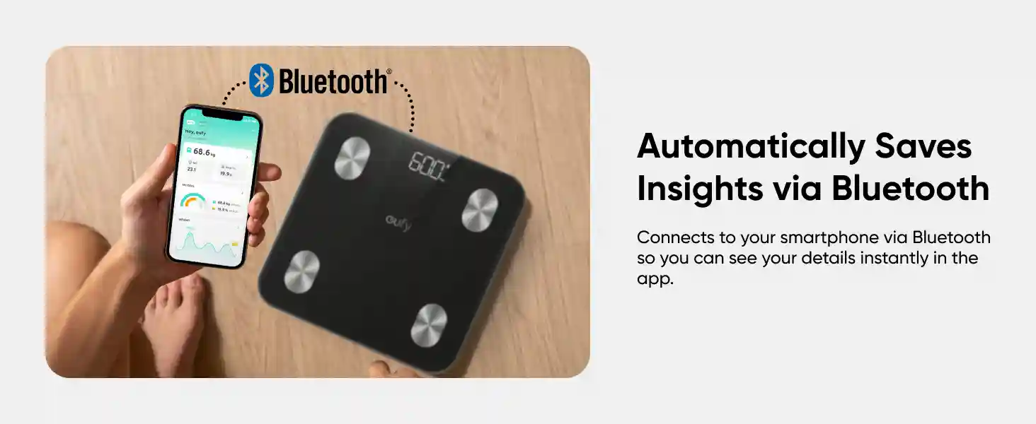 eufy Smart Scale A1 compact design scale