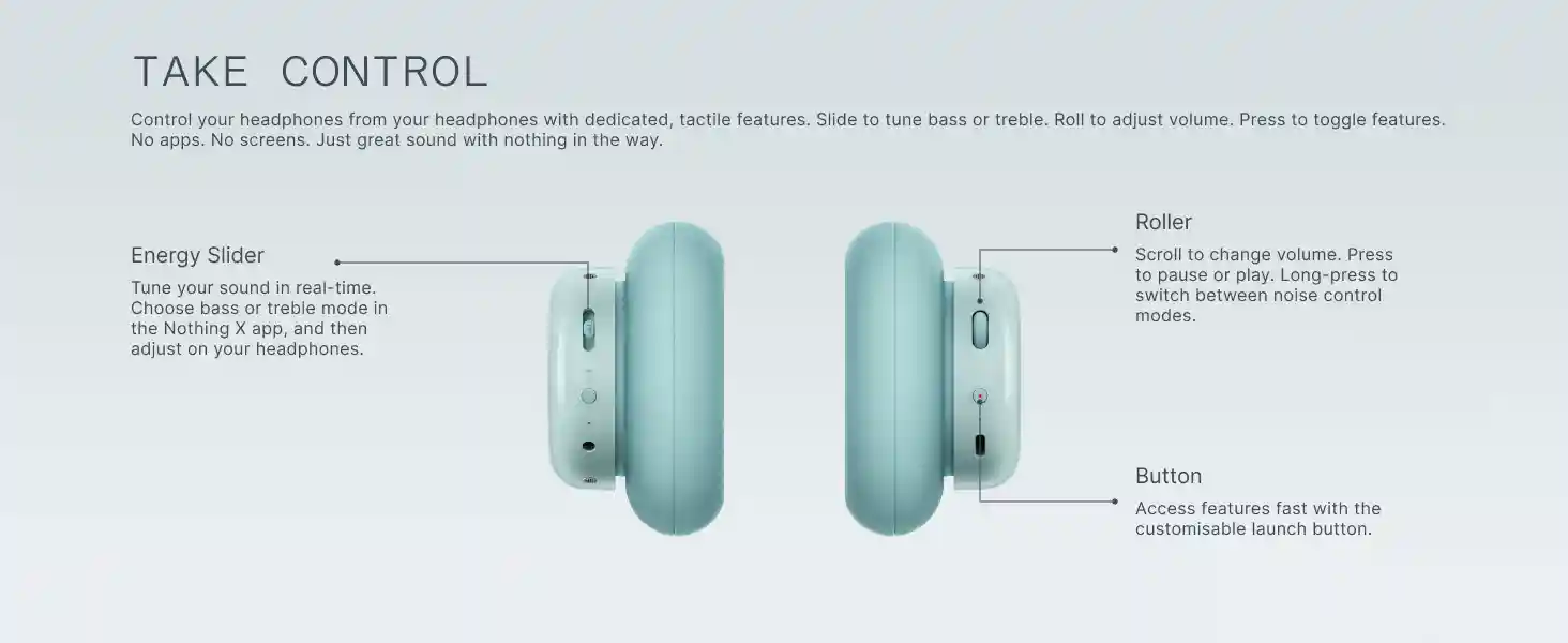 CMF Headphone Pro By Nothing with swappable ear cushions