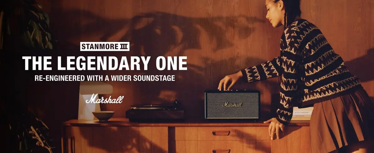 Marshall Stanmore III wireless speaker for home entertainment