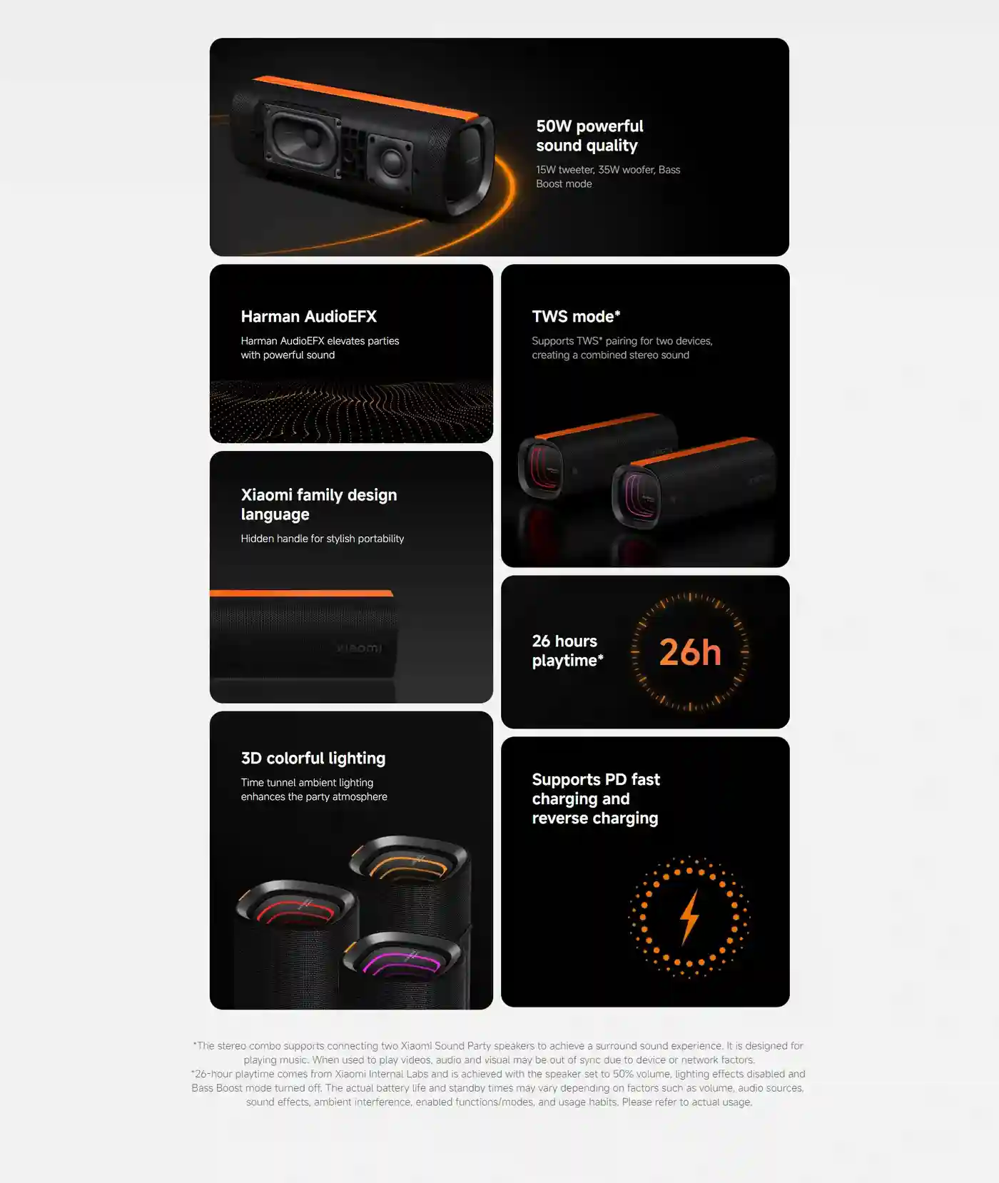 Xiaomi Sound Party Harman AudioEFX Bass Mode