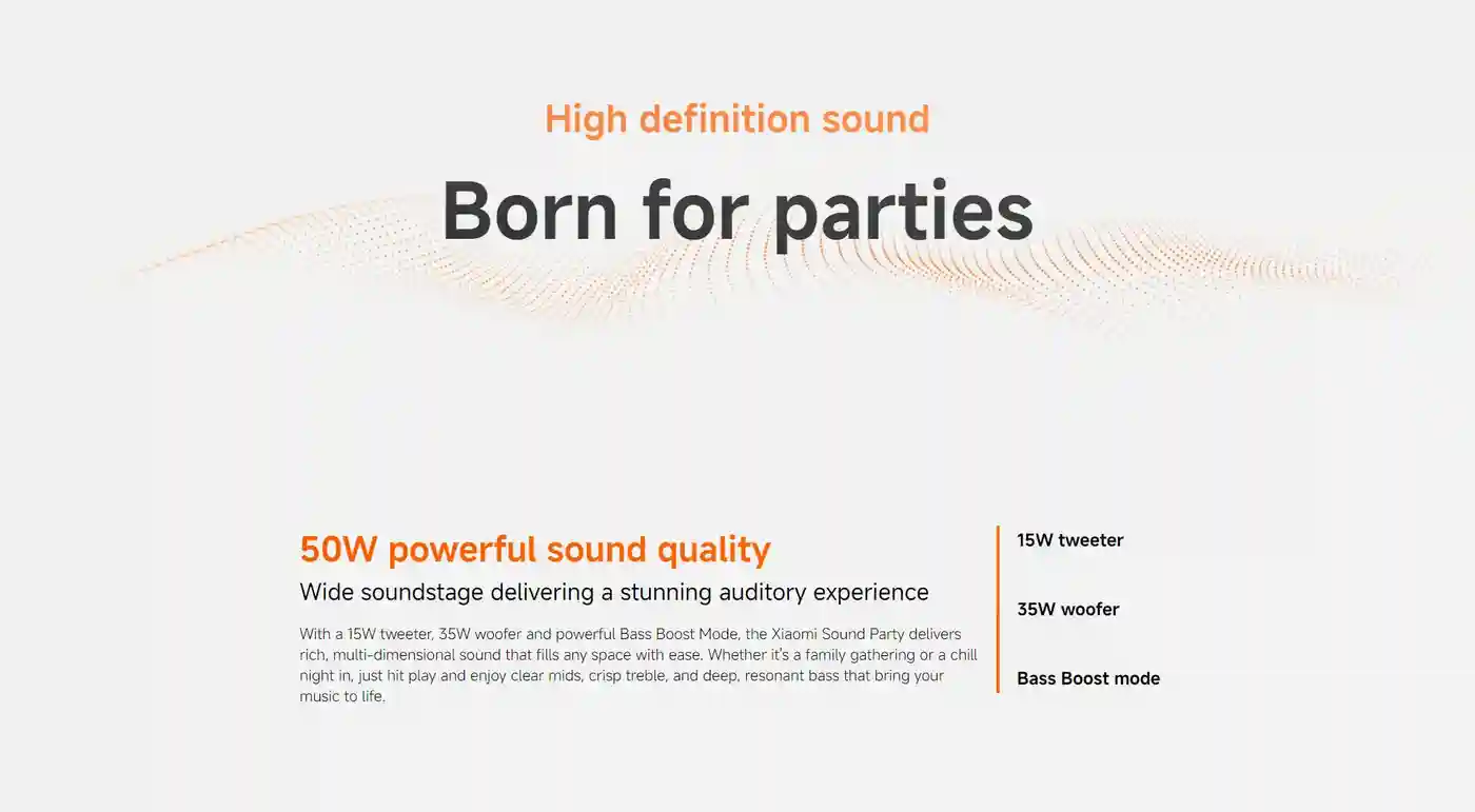 Xiaomi Sound Party Bluetooth Speaker Bangladesh