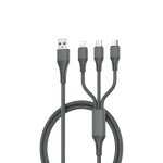 LDNIO LC97U 3-in-1 100W QC Charging 1.2M Nylon Cable