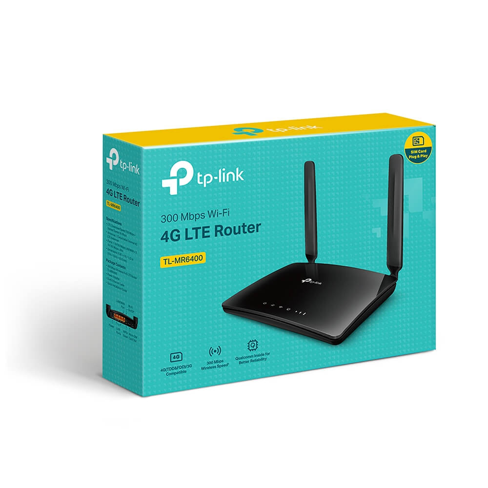 TP-Link TL-MR6400 300 Mbps Wireless N 4G LTE Router