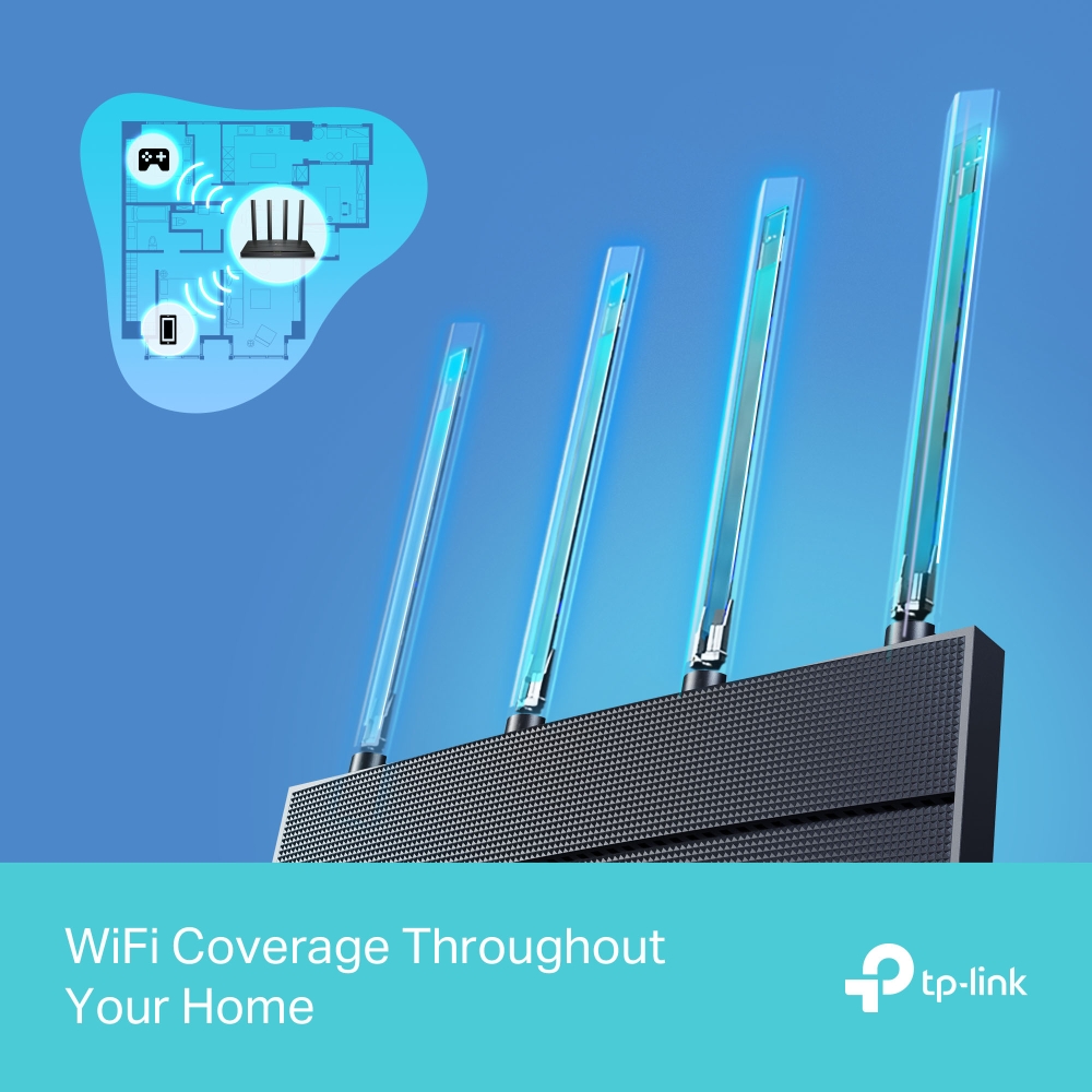 TP-Link Archer AX12 AX1500 Dual-Band Gigabit Wi-Fi 6 Router