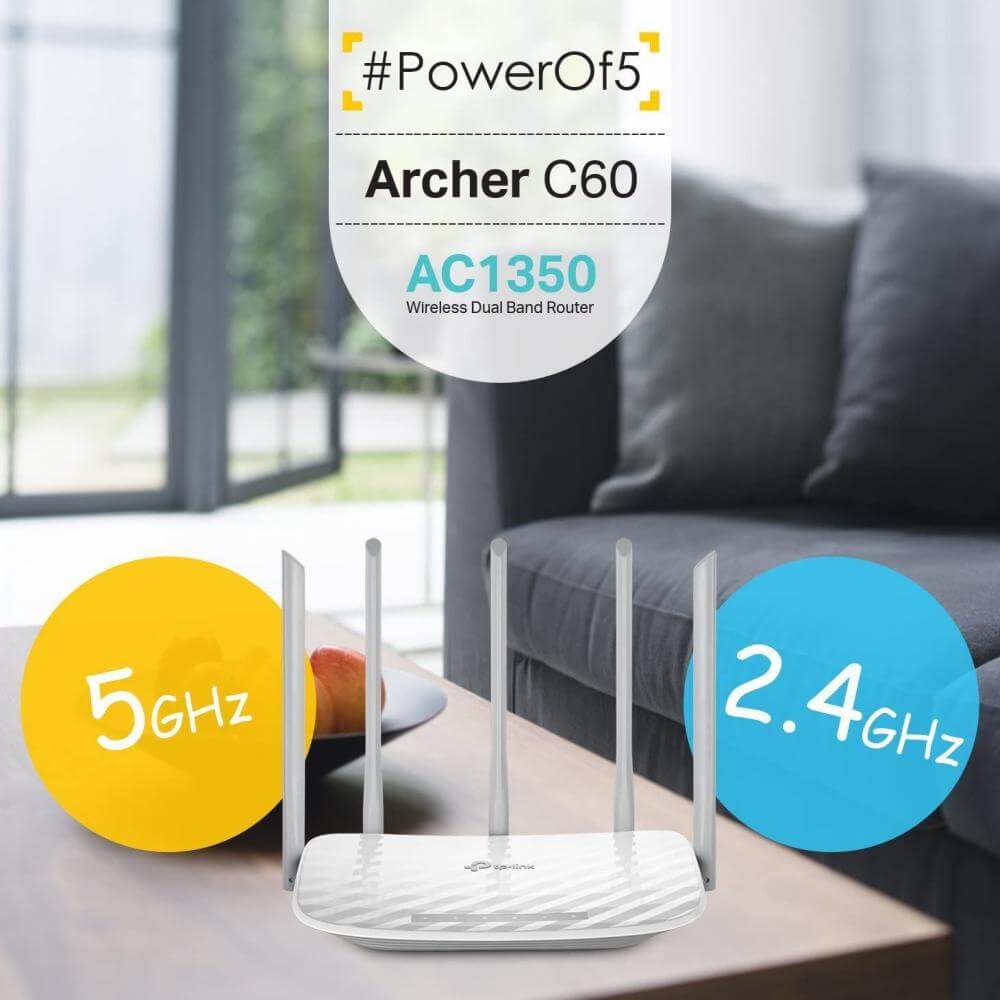 TP-Link Archer C60 Wireless Dual Band Router