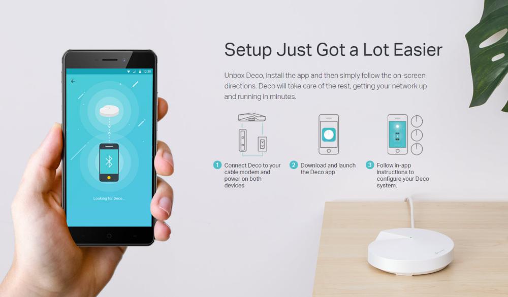 TP-Link Deco M9 Plus AC2200 Smart Home Mesh Wi-Fi System