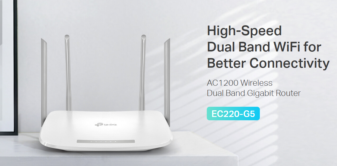 TP-Link EC220-G5 AC1200 Wireless Dual Band Gigabit Router