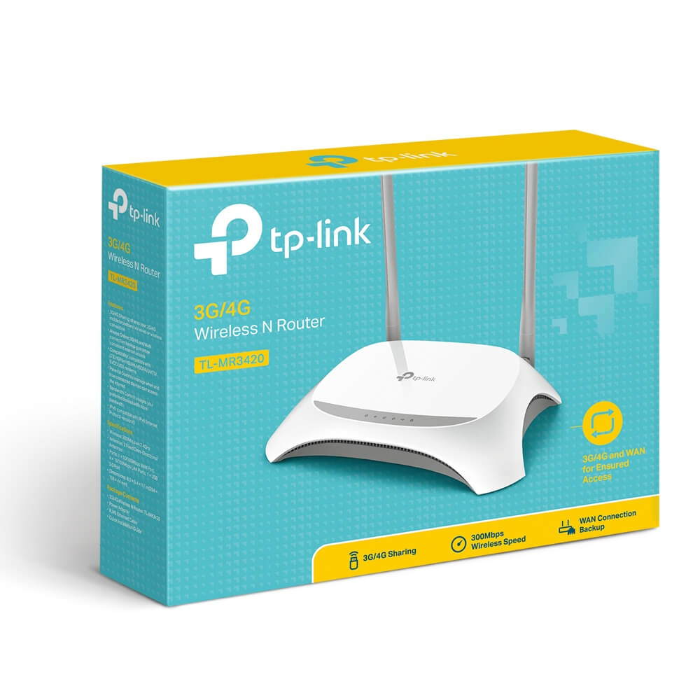 TP-Link TL-MR3420 300Mbps 3G4G Wireless N Router