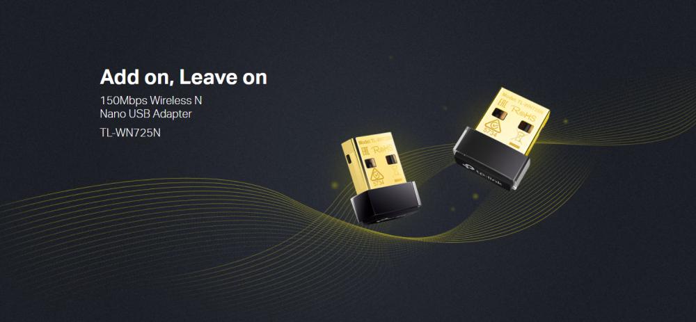 Tp-Link TL-WN725N 150Mbps Wireless N Nano USB Adapter