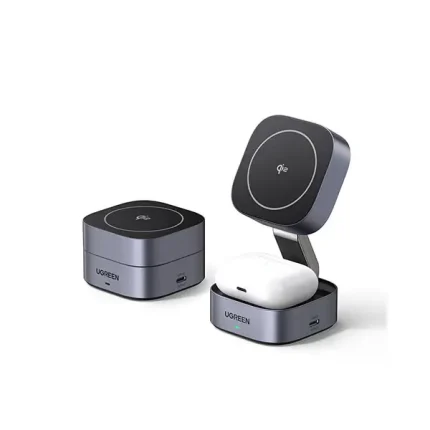 Ugreen W702 15W 2-in-1 Magnetic Wireless Charger