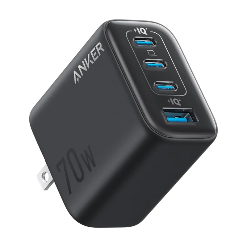 anker-zolo-70w-charger-4-port-a121c Anker Zolo 70W Charger A121C 4-Port GaN fast charging adapter for laptop and smartphone