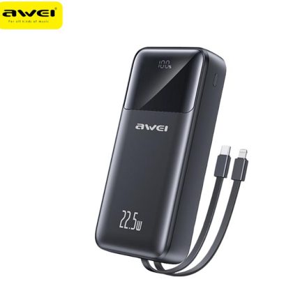 Awei P107K 20000mAh Power Bank with digital LED battery display