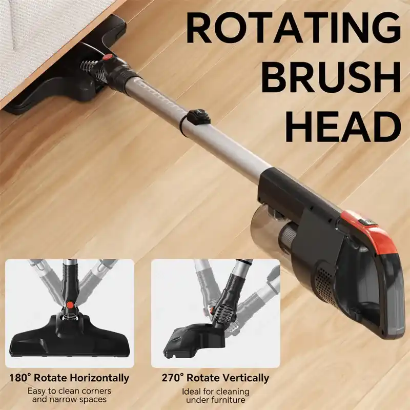 ENCHEN V3 vacuum cleaning carpets, tiles, and upholstery