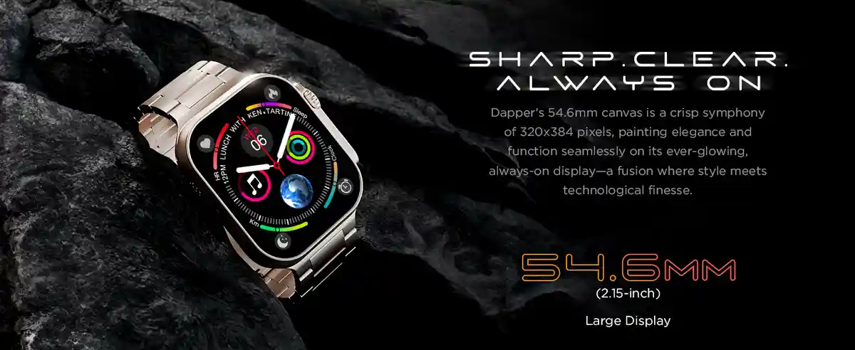 Fire-Boltt Dapper Smartwatch GPS navigation view