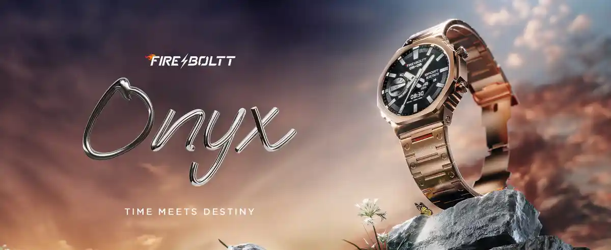 Fire-Boltt Onyx smartwatch AMOLED display