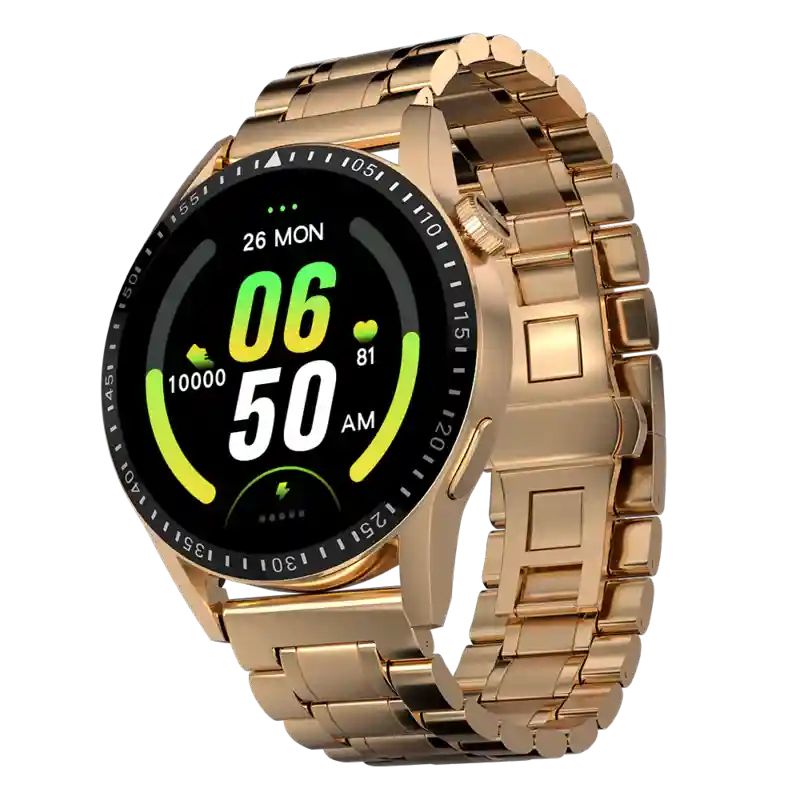 fire-boltt-talk-2-pro-ultra Fire-Boltt Talk 2 Pro Ultra Luxury Stainless Steel Smartwatch - Image 1