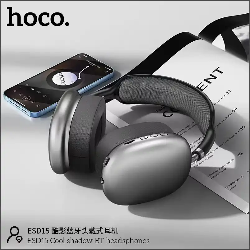 Hoco ESD15 Wireless Headphones with 12-hour music playback