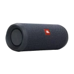 JBL Flip Essential 2 portable speaker standing vertically outdoor scene