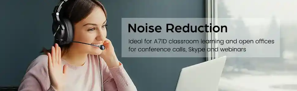 OneOdio A71D DJ monitoring headset