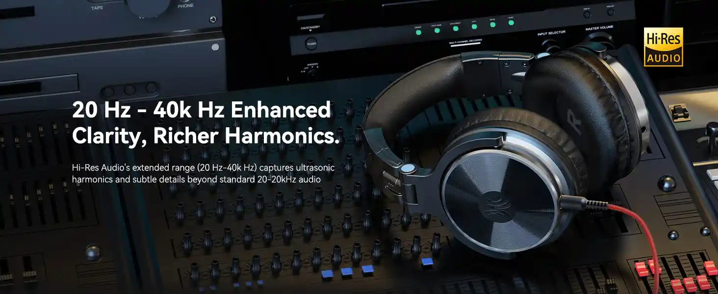 OneOdio Pro-10 over-ear headphones for mixing mastering and recording