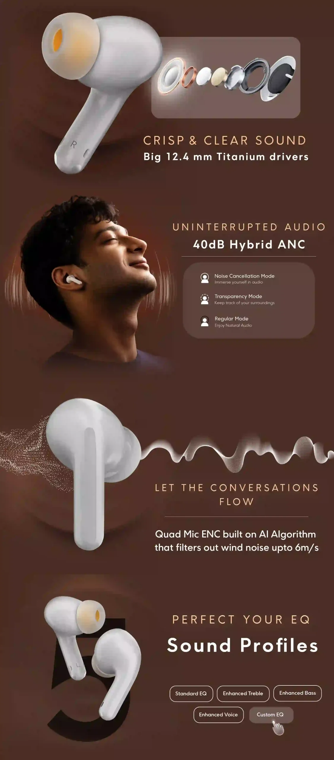 Poco Buds X1 earbuds with charging case