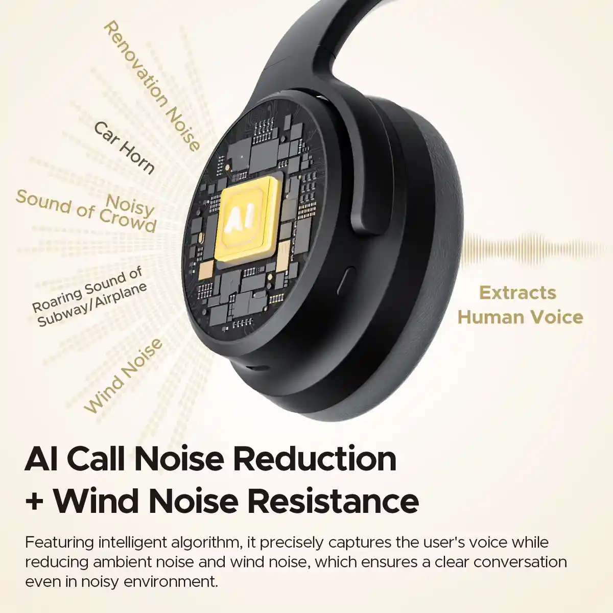 Soundpeats Space Pro Bluetooth 5.4 Wireless Headset