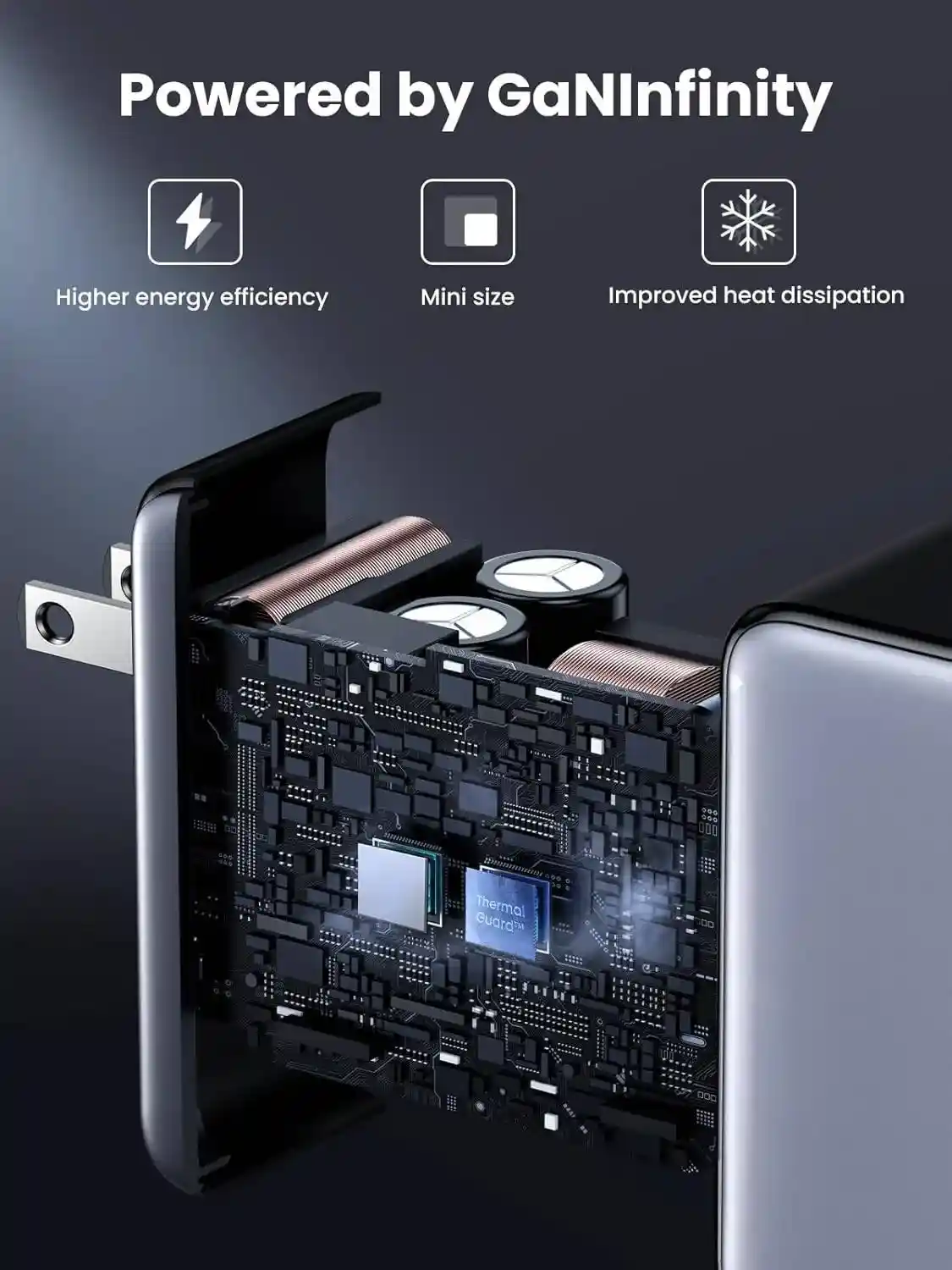 ugreen nexode 140w gan charger 4 port fast charging