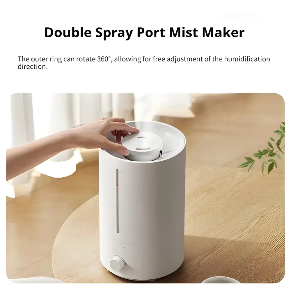 4.5L Xiaomi Mijia Humidifier 3 for clean, antibacterial mist and indoor air comfort