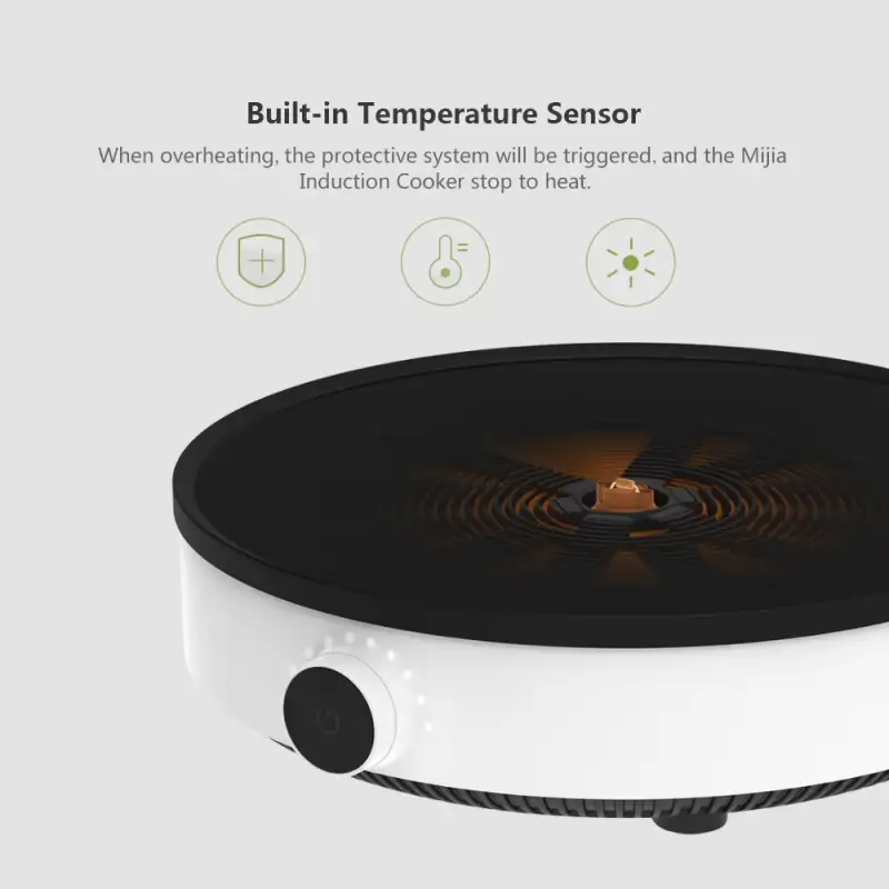 Xiaomi Mijia N1 Induction Cooker 2100W anti-slip silicone edge