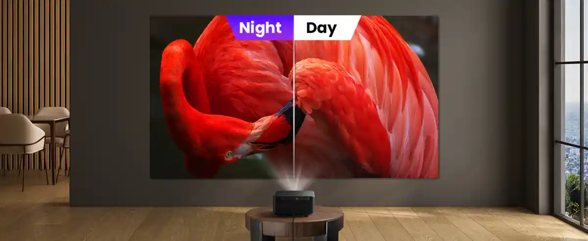 Yaber Projector K3 auto focus and auto keystone correction