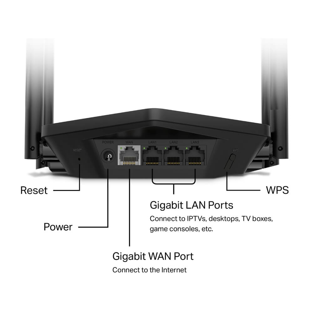 MERCUSYS MR60X AX1500 WiFi 6 Router
