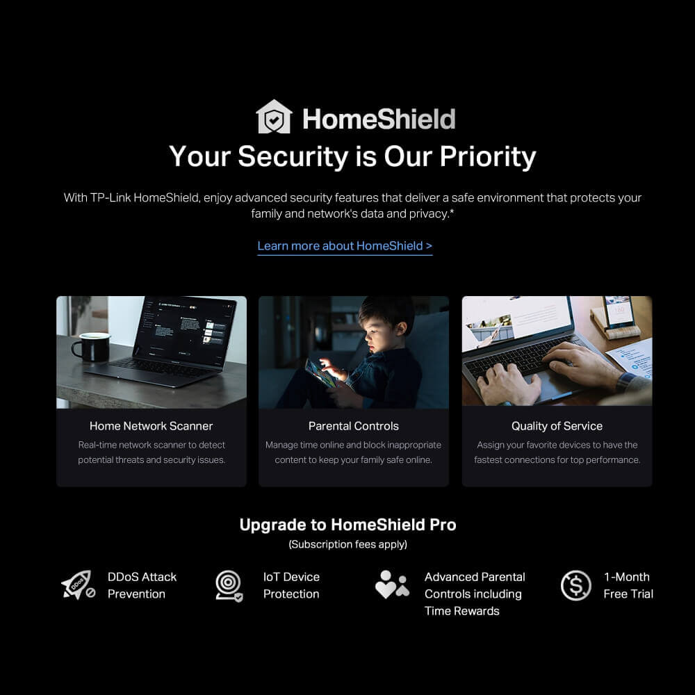 TP-Link Archer BE805 BE19000 Tri-Band Wi-Fi 7 Router