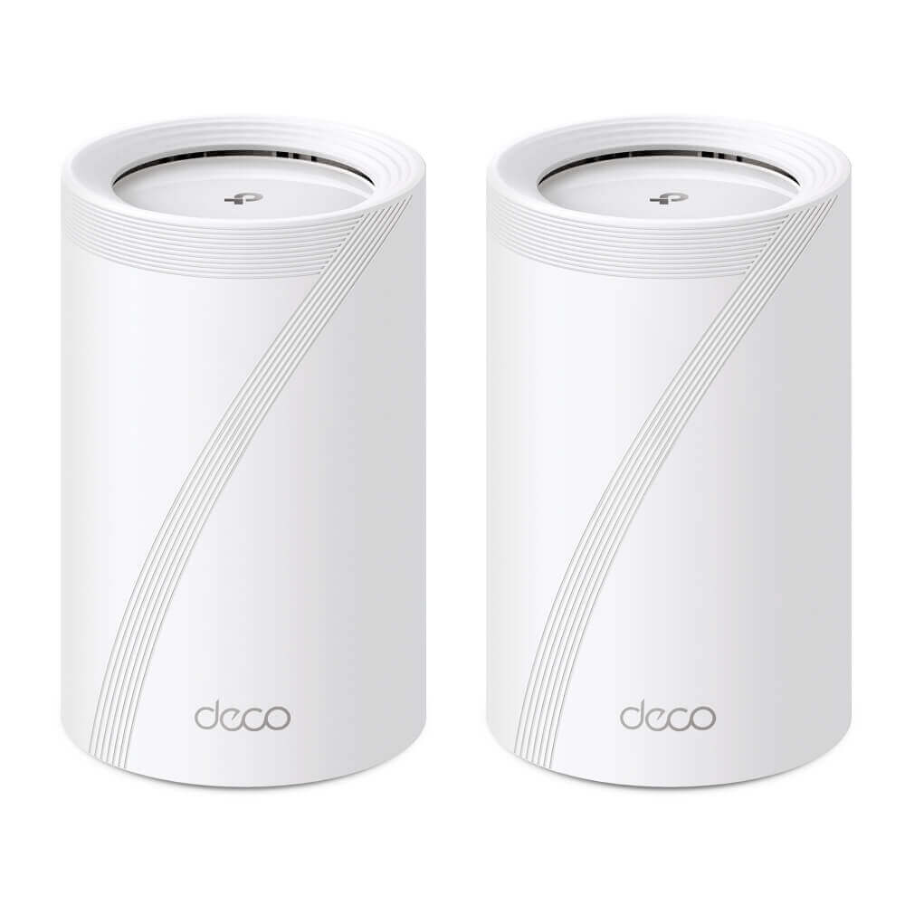 TP-Link Deco BE65 BE11000 Tri-Band WiFi 7 Mesh Router (2-Pack) (1) TP-Link Deco BE65 BE11000 Tri-Band WiFi 7 Mesh Router (2-Pack)
