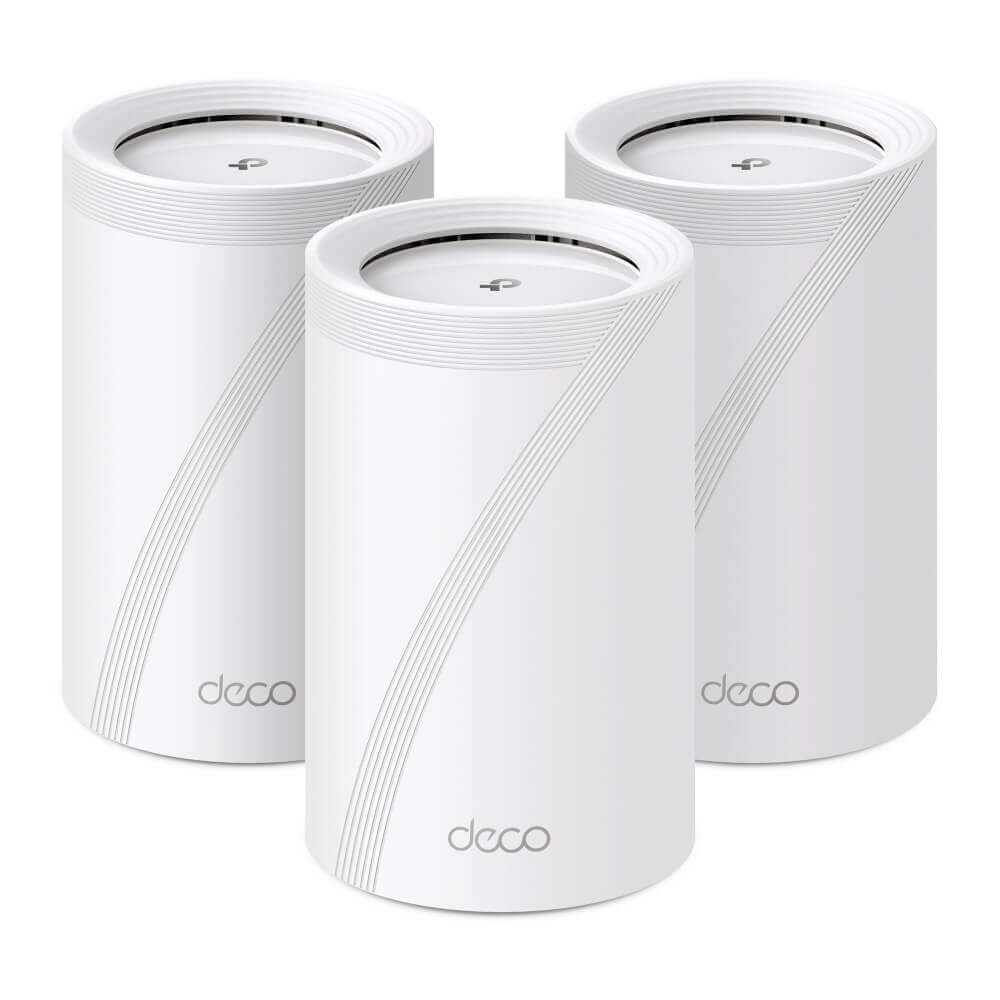 TP-Link Deco BE65 BE11000 Tri-Band WiFi 7 Mesh Router (3-Pack) (1) TP-Link Deco BE65 BE11000 Tri-Band WiFi 7 Mesh Router (3-Pack)