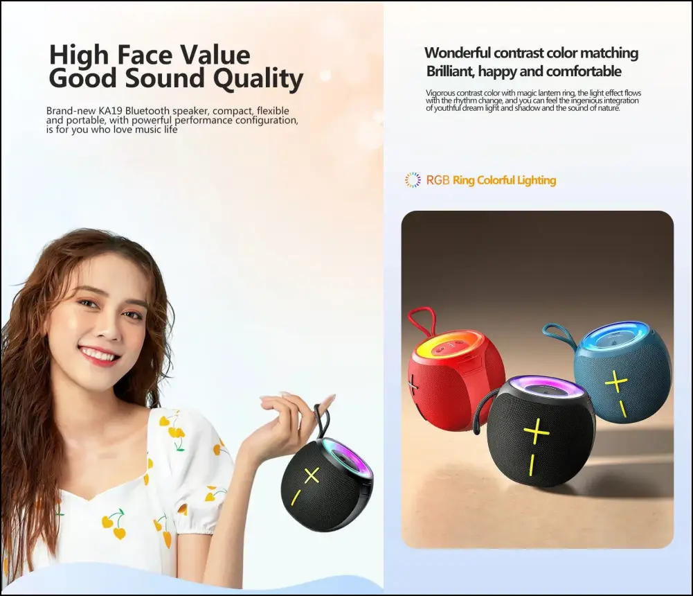 Awei KA19 12W Wireless Speaker