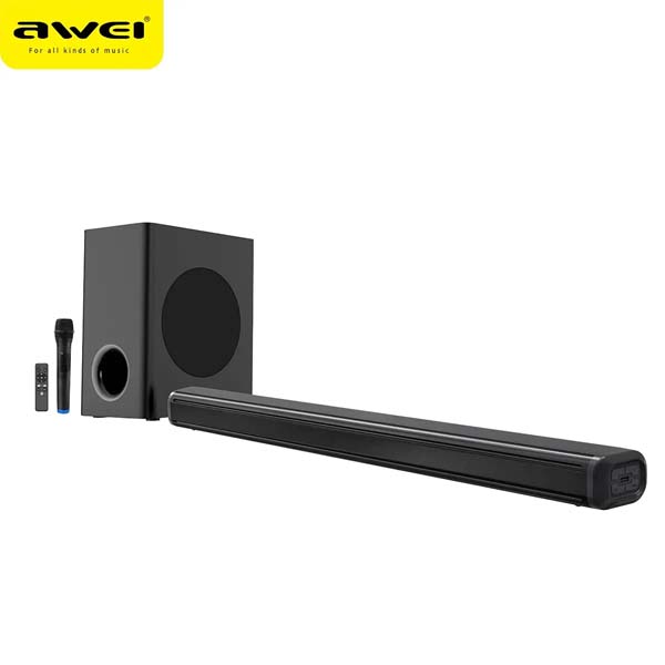 awei-kt22-wireless-soundbar-160w (1) Awei KT22 160W Home Theater Soundbar