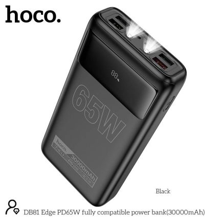 Hoco DB81 30000mAh Power Bank high-capacity portable charger for smartphones