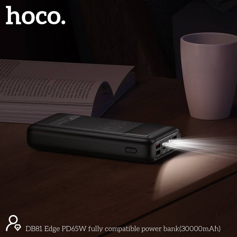 Hoco DB81 30000mAh 65W Power Bank multi-device simultaneous charging