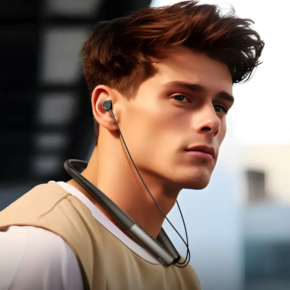 HOCO ES71 wireless neckband with 12-hour playback for music and calls