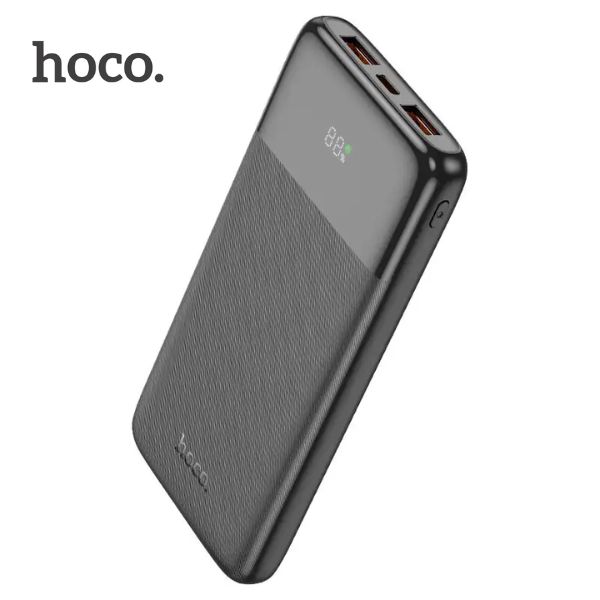 hoco-j121-portable-power-bank-10000mah Hoco J121 Portable Power Bank 10000mAh – 22.5W Quick Charge, Slim Lightweight Mobile Charger - Image 1