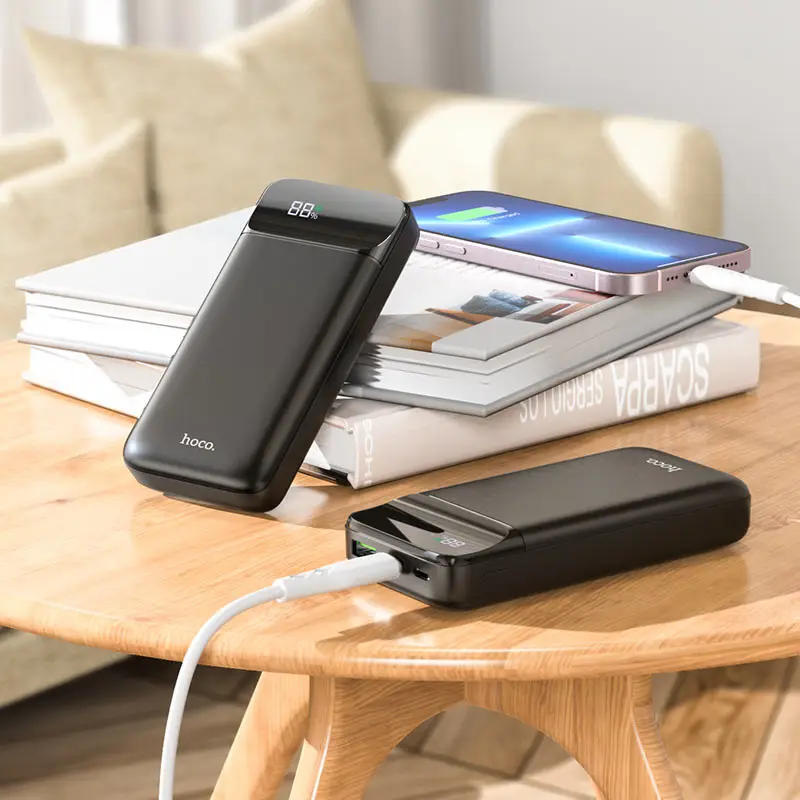 Hoco J89 10000mAh PD Fast Charging Power Bank for Smartphones