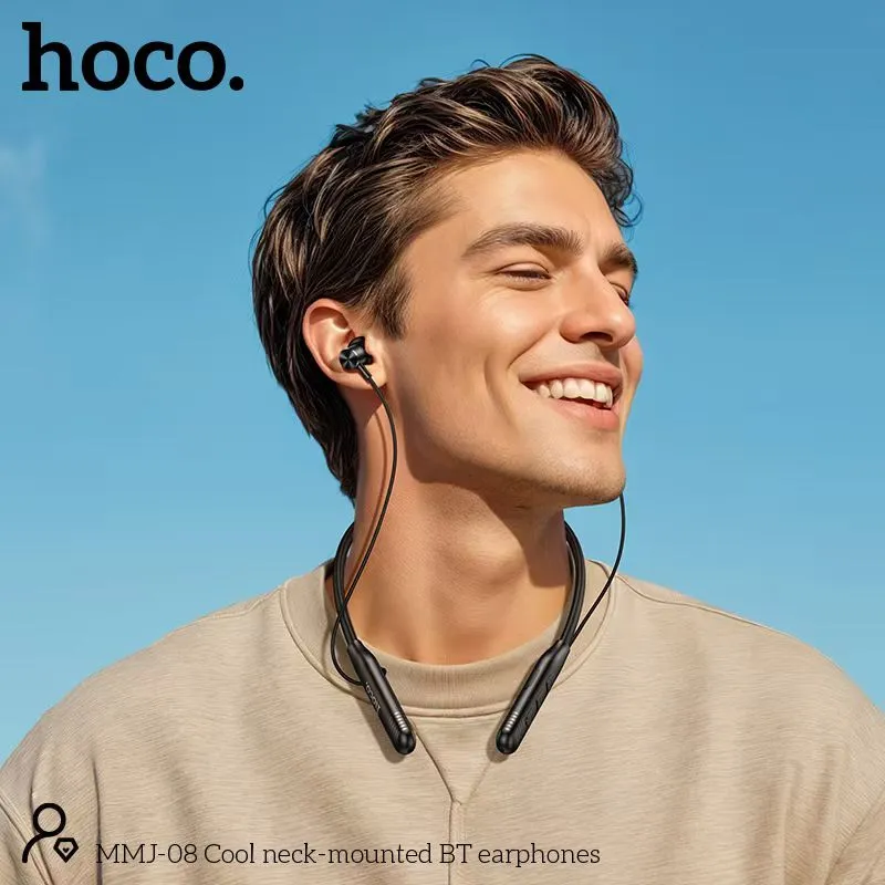 Hoco MMJ08 lightweight headphones with Bluetooth V5.4 connectivity