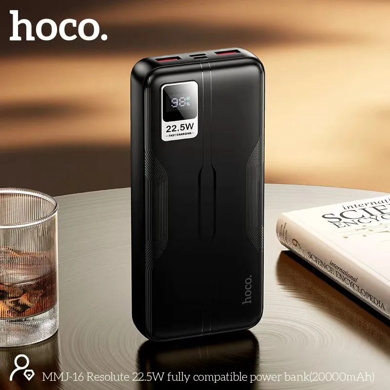 Hoco MMJ-16 Resolute 22.5W Power Bank 20000mAh portable charger