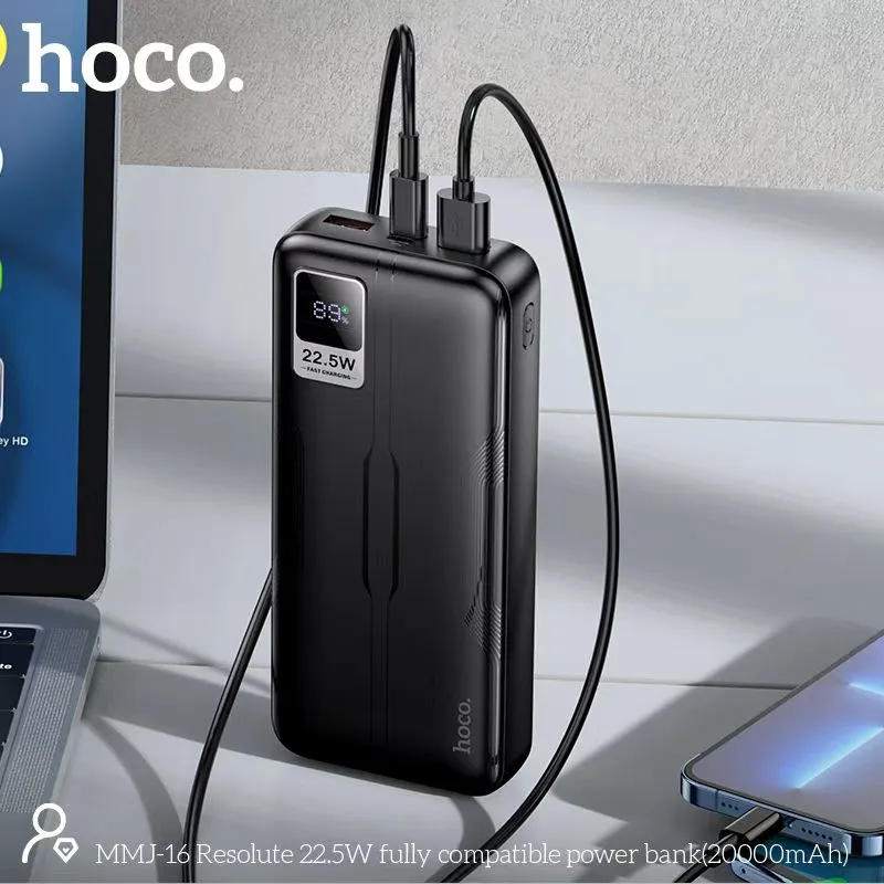 Hoco MMJ-16 22.5W 20000mAh Power Bank LED digital display