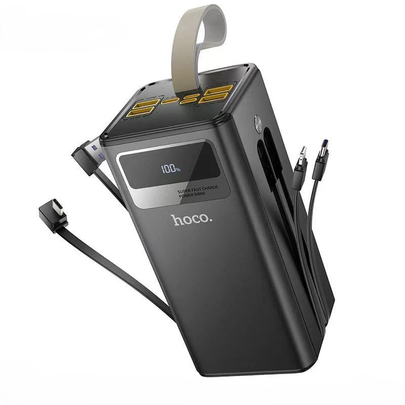 hoco-mmj12-plentiful-50000mah-power-bank (1) Hoco MMJ12 Plentiful 50000mAh Power Bank with 22.5W fast charging and LED digital display